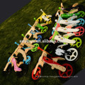 Children's wooden balance bike, colorful cartoon wooden frame, new design 2016